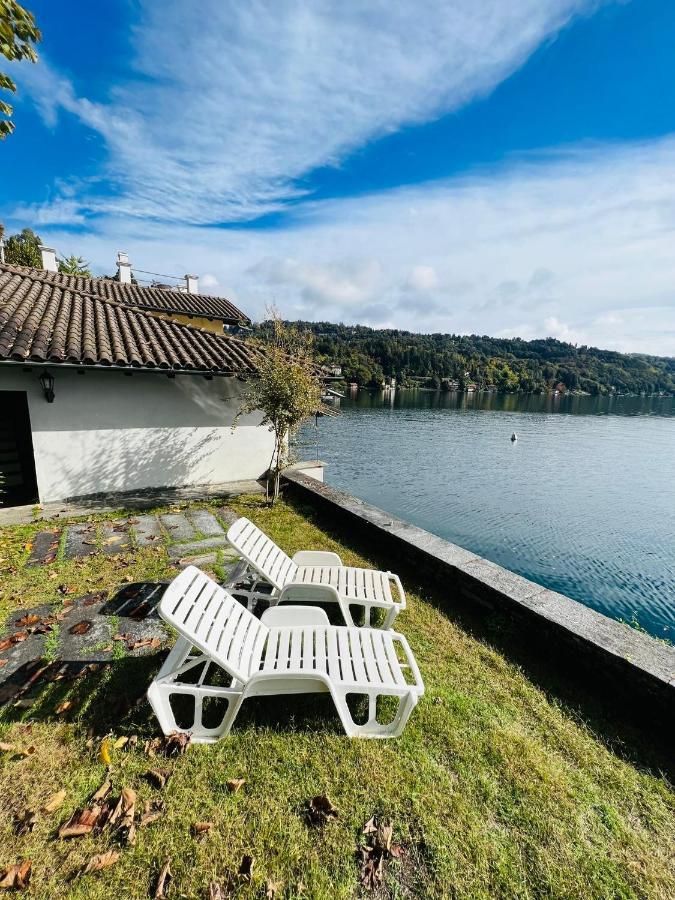 Lake View Cottage Beach Orta San Giulio Eksteriør bilde